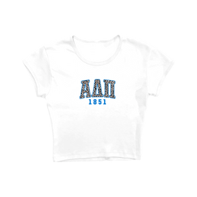 B-Greek - Cheetah Baby Tee - Alpha Delta Pi