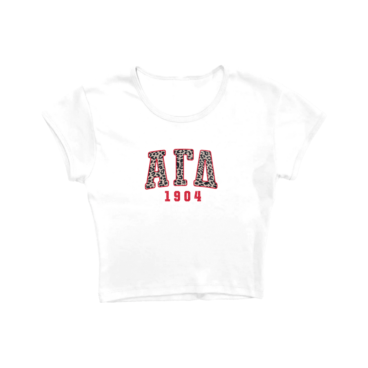 B-Greek - Cheetah Baby Tee - Alpha Gamma Delta