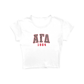 B-Greek - Cheetah Baby Tee - Alpha Gamma Delta
