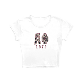 B-Greek - Cheetah Baby Tee - Alpha Phi