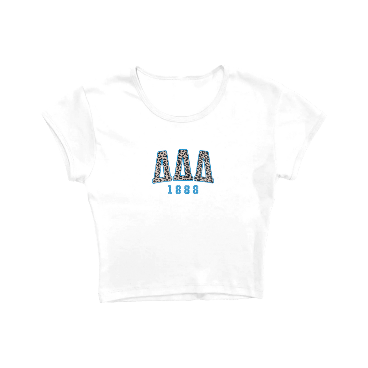 B-Greek - Cheetah Baby Tee - Delta Delta Delta