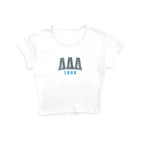 B-Greek - Cheetah Baby Tee - Delta Delta Delta