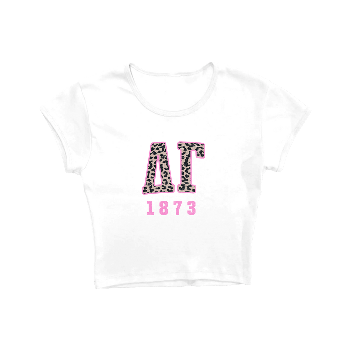 B-Greek - Cheetah Baby Tee - Delta Gamma