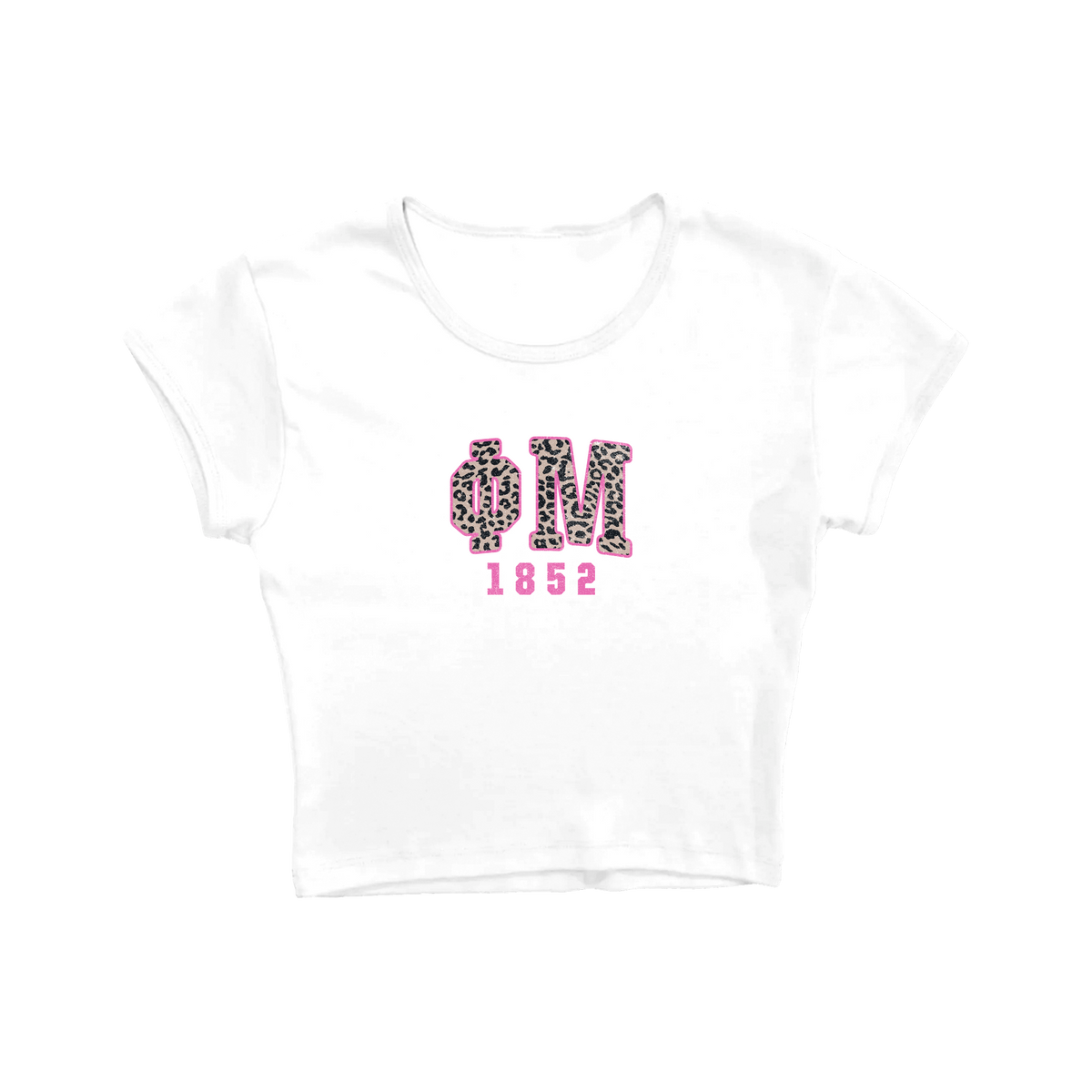 B-Greek - Cheetah Baby Tee - Phi Mu
