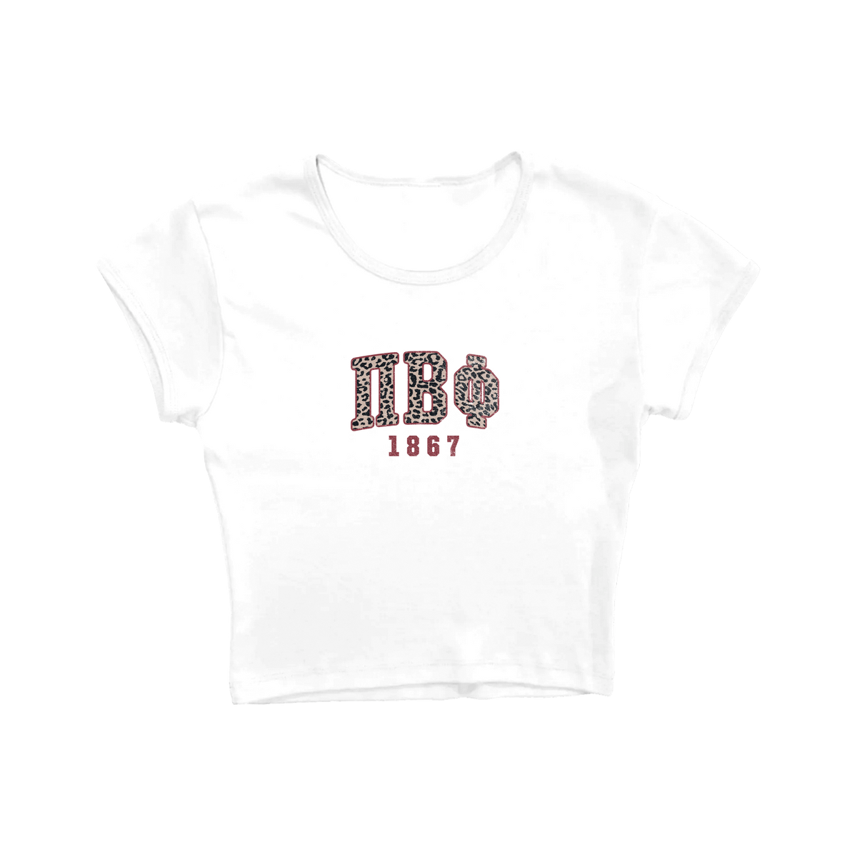 B-Greek - Cheetah Baby Tee - Pi Beta Phi