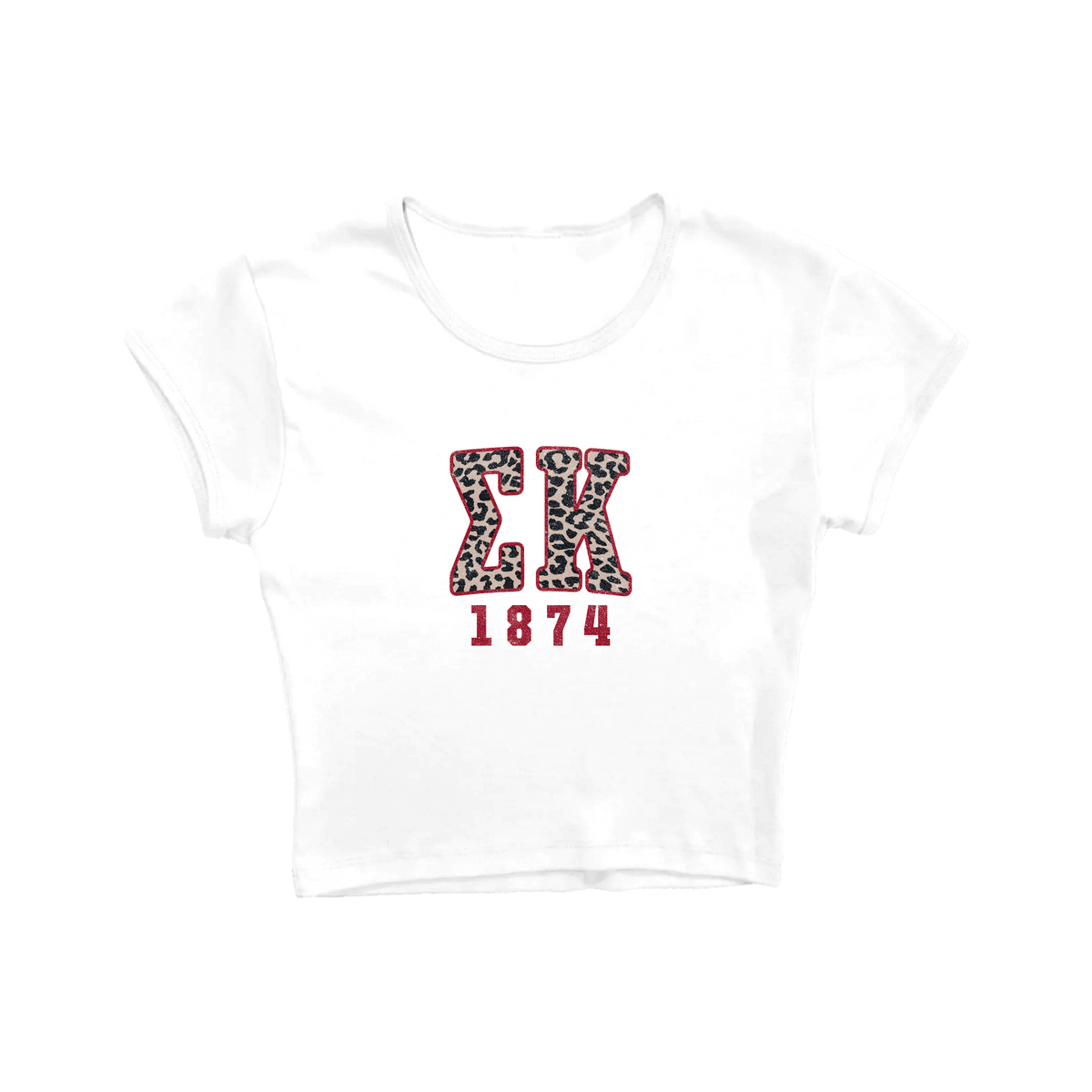 B-Greek - Cheetah Baby Tee - Sigma Kappa