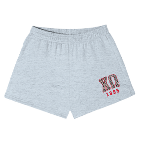 B-Greek - Cheetah Shorts - Chi Omega