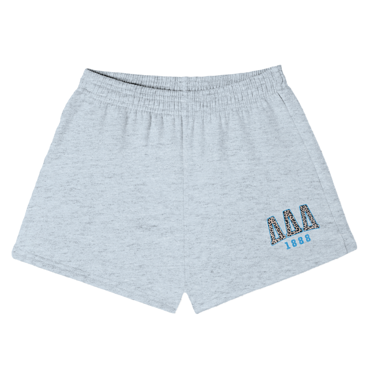 B-Greek - Cheetah Shorts - Delta Delta Delta
