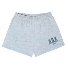 B-Greek - Cheetah Shorts - Delta Delta Delta