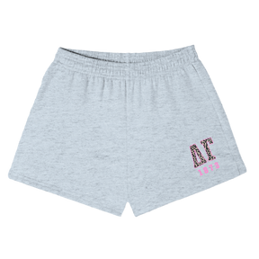 B-Greek - Cheetah Shorts - Delta Gamma