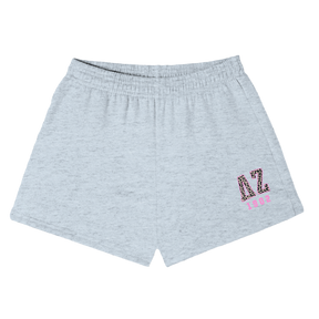 B-Greek - Cheetah Shorts - Delta Zeta