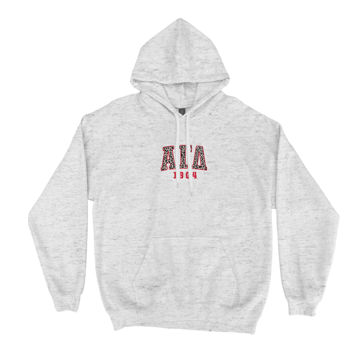 B-Greek - Cheetah Hoodie - Alpha Gamma Delta