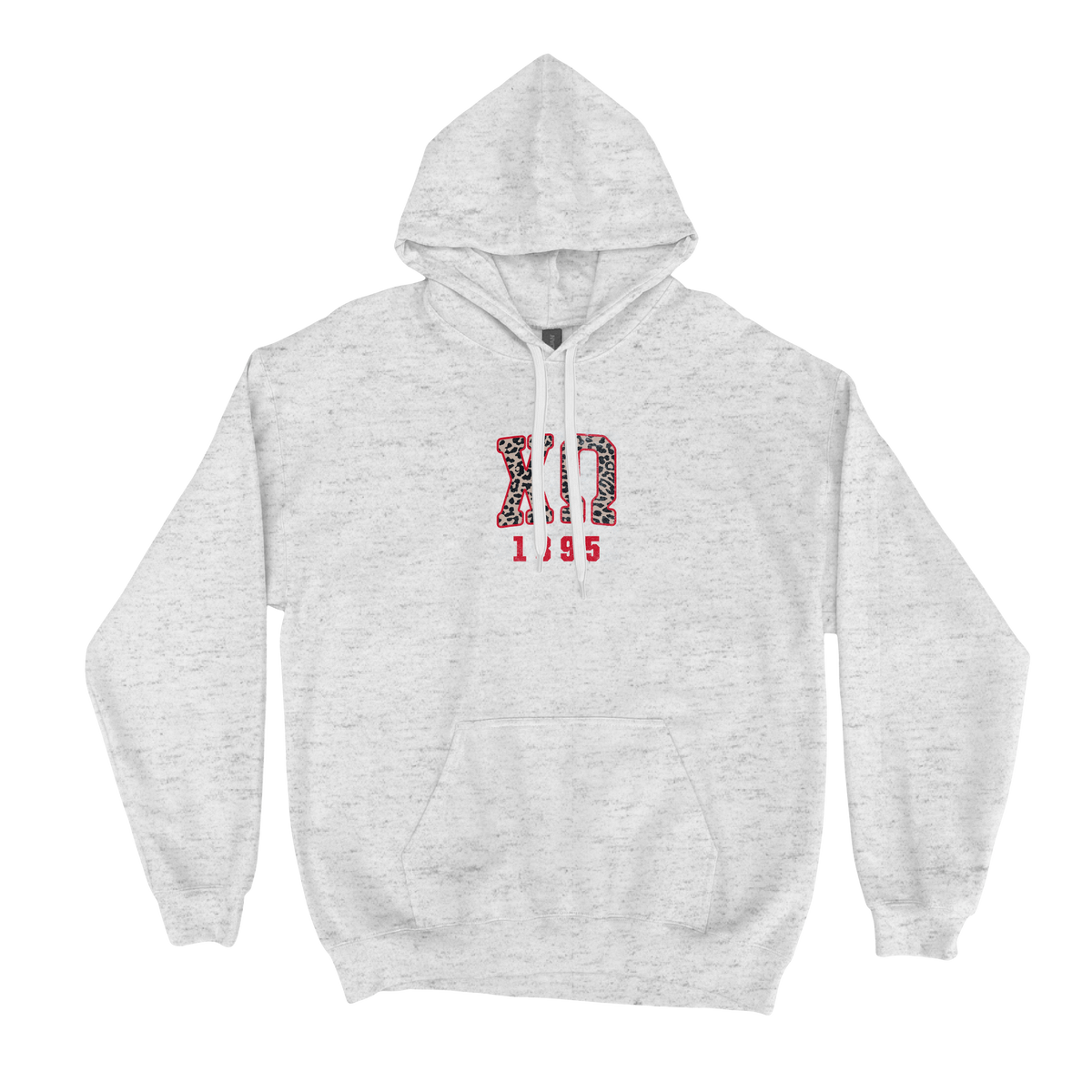 B-Greek - Cheetah Hoodie - Chi Omega