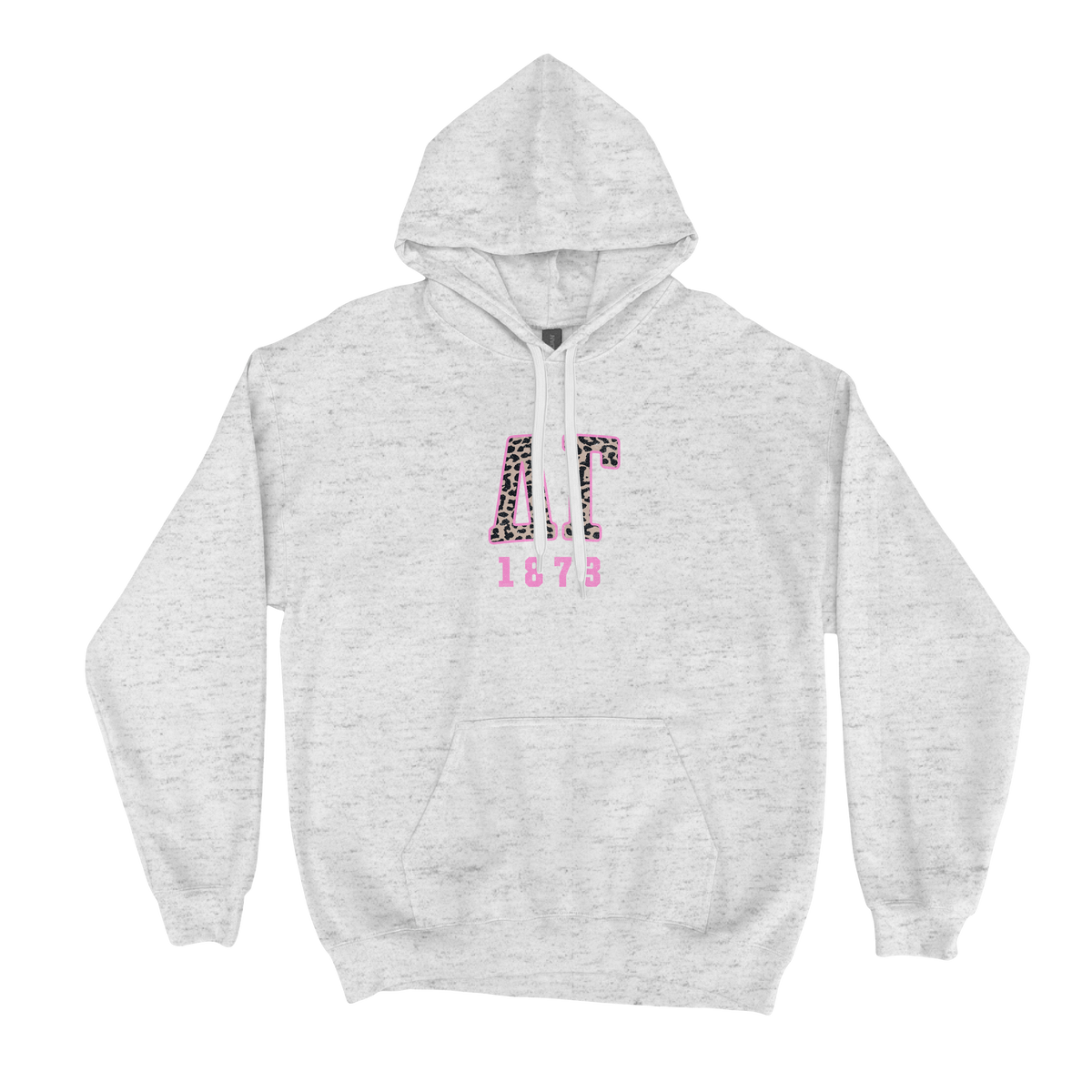 B-Greek - Cheetah Hoodie - Delta Gamma