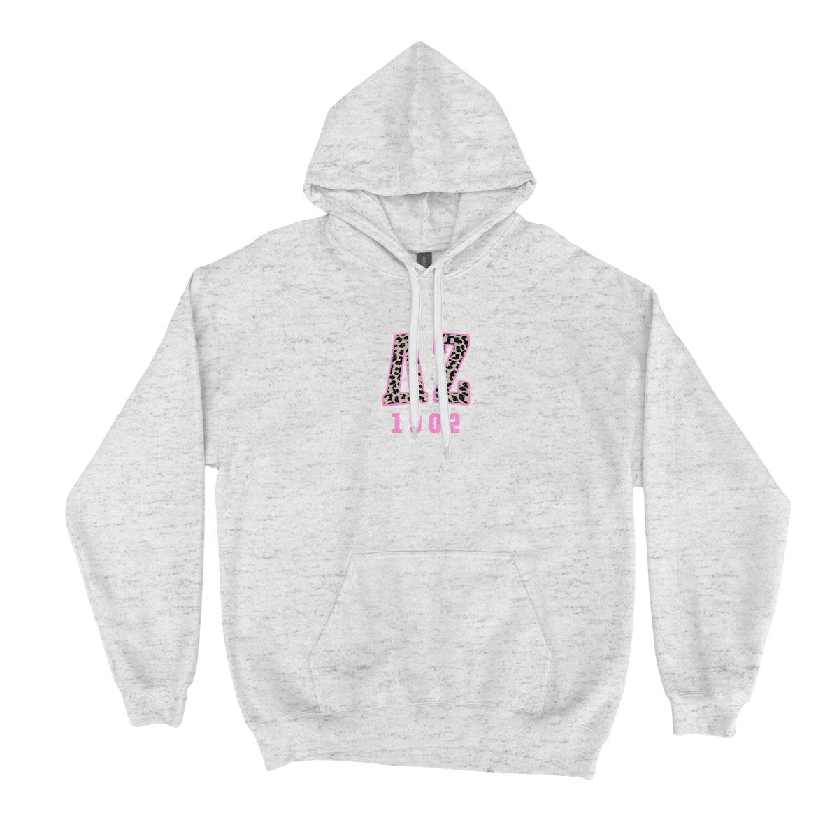 B-Greek - Cheetah Hoodie - Delta Zeta