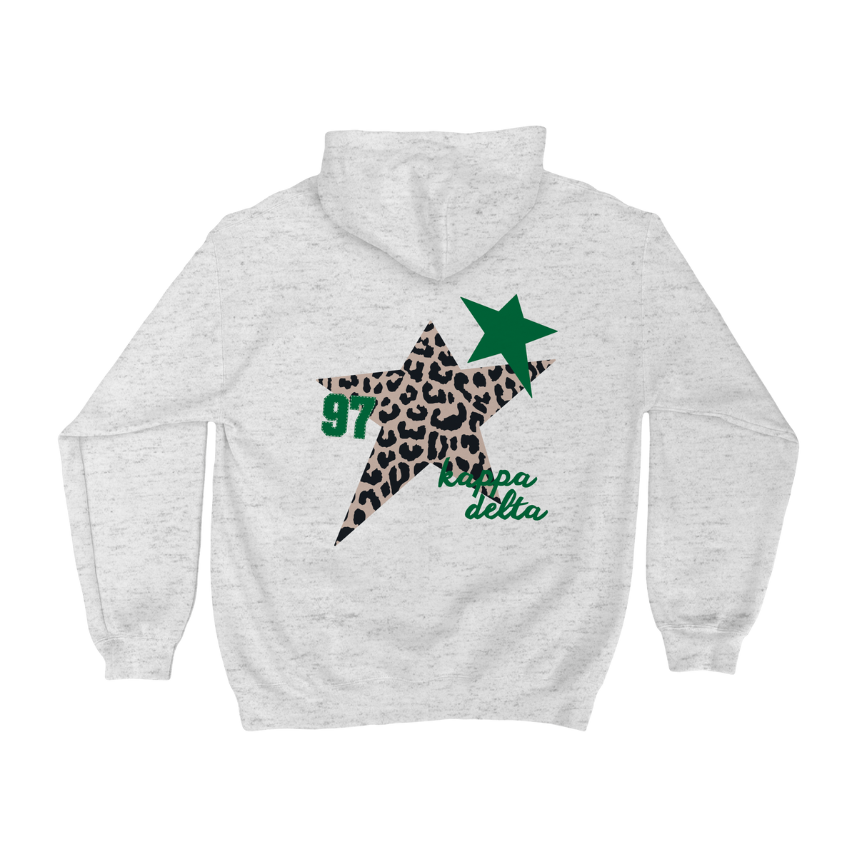 B-Greek - Cheetah Hoodie - Kappa Delta