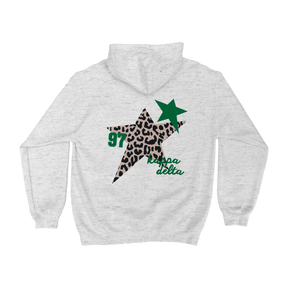 B-Greek - Cheetah Hoodie - Kappa Delta