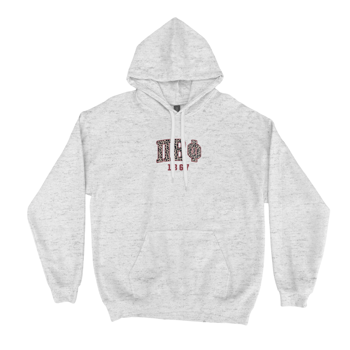 B-Greek - Cheetah Hoodie - Pi Beta Phi