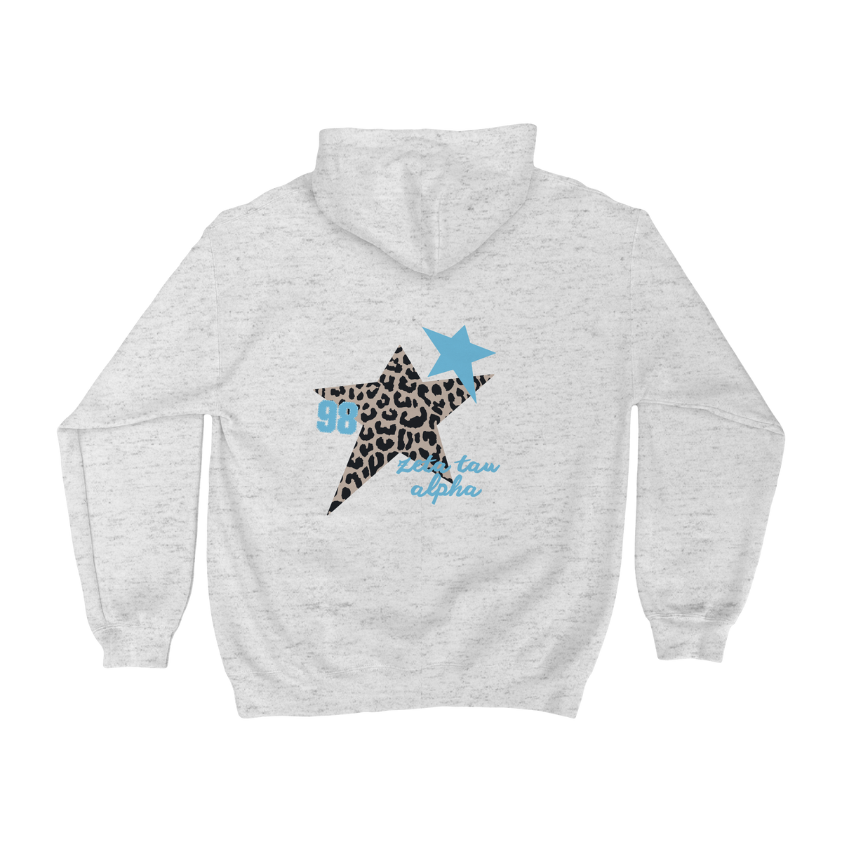 B-Greek - Cheetah Hoodie - Zeta Tau Alpha