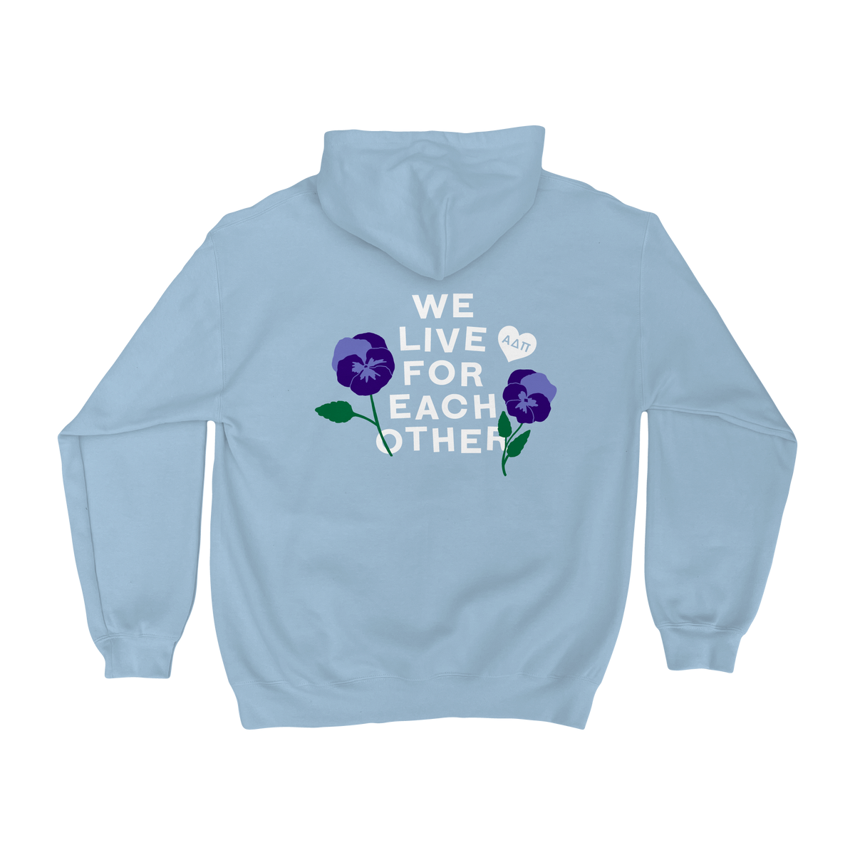 B-Greek - Better Together Motto Hoodie - Alpha Delta Pi