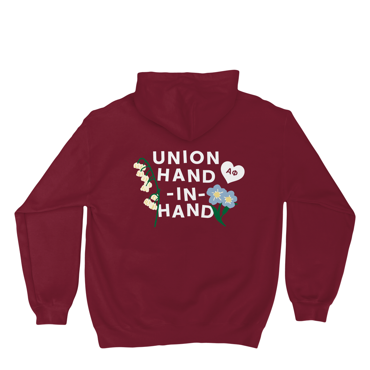 B-Greek - Better Together Motto Hoodie - Alpha Phi