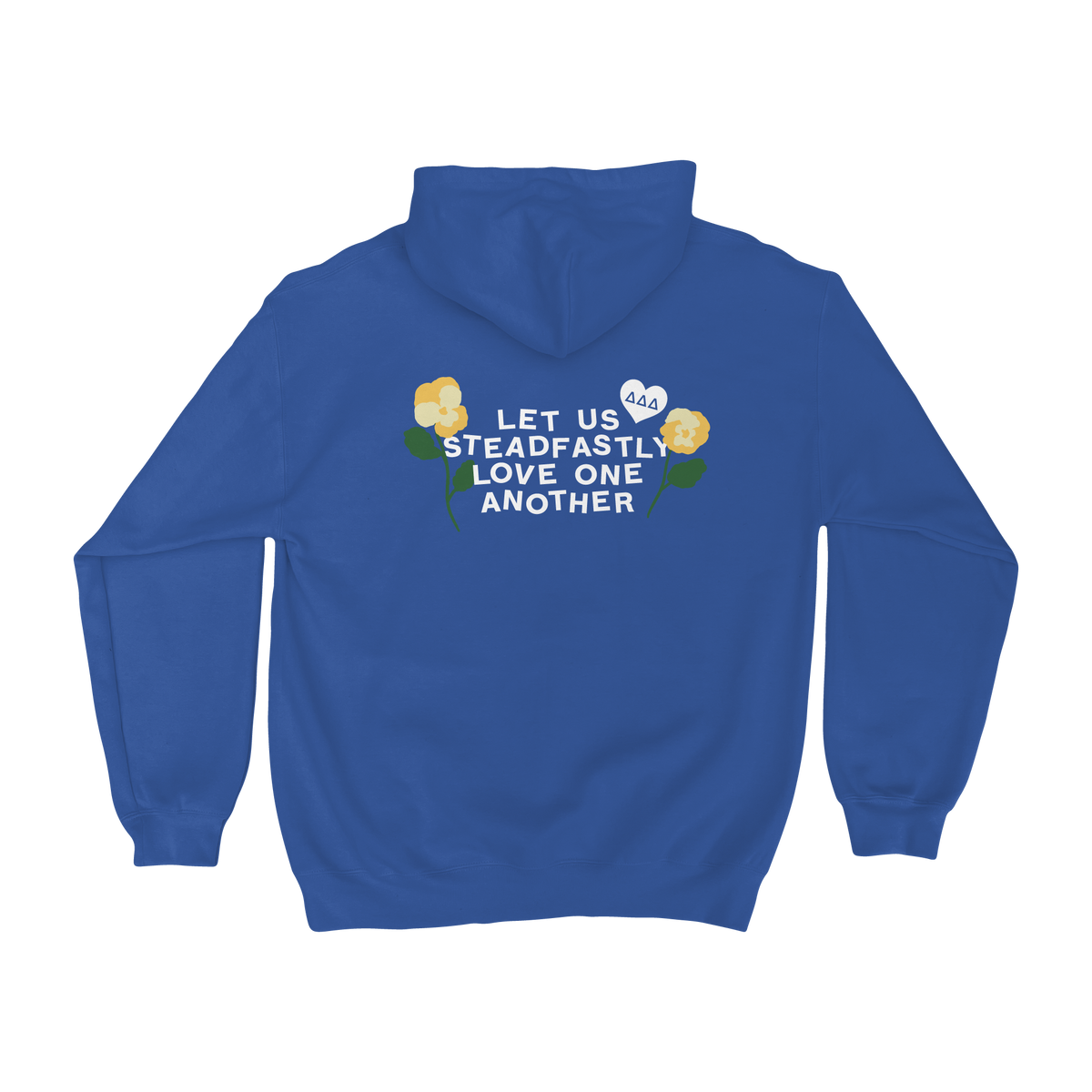 B-Greek - Better Together Motto Hoodie - Tri Delta