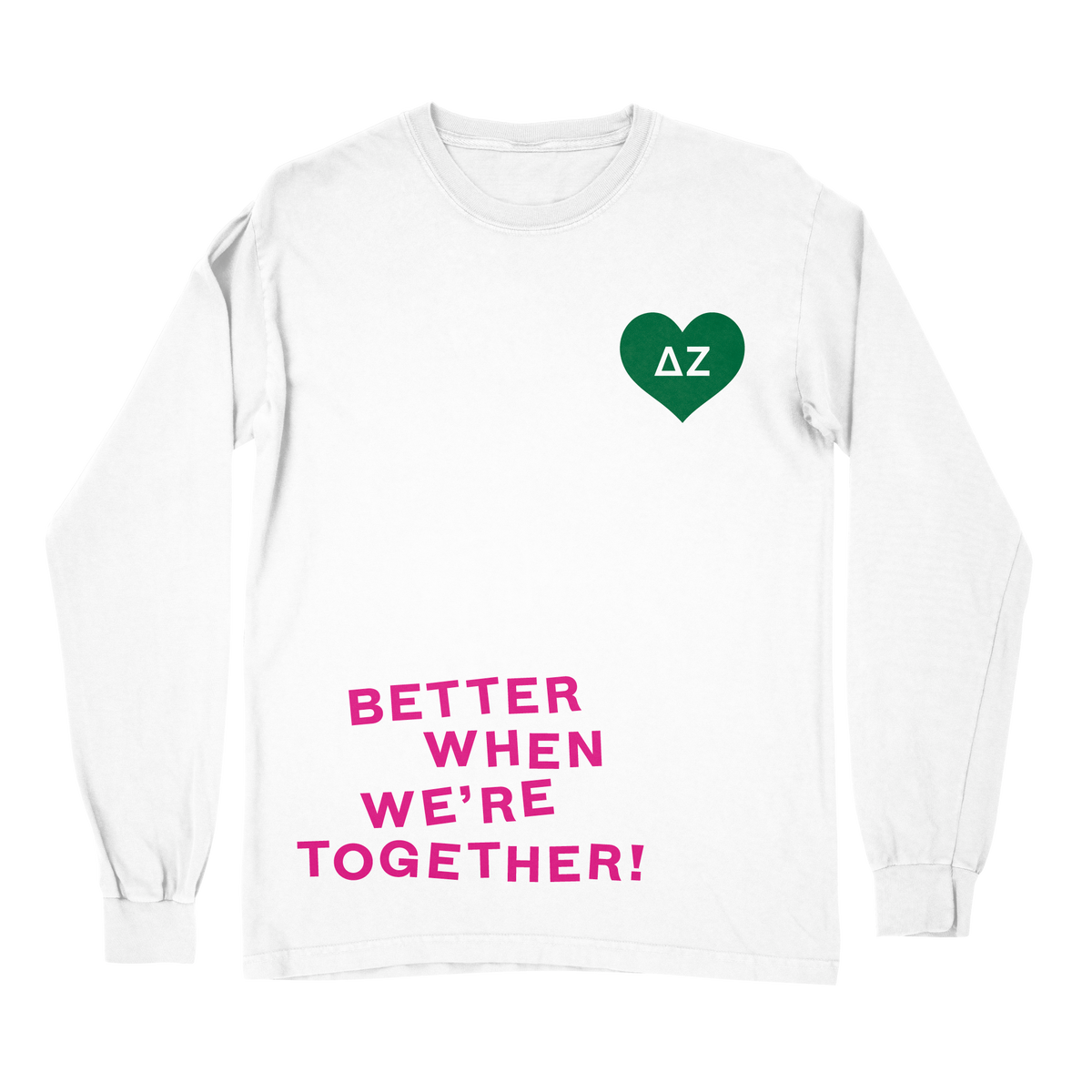 B-Greek - Better Together Tee - Delta Zeta