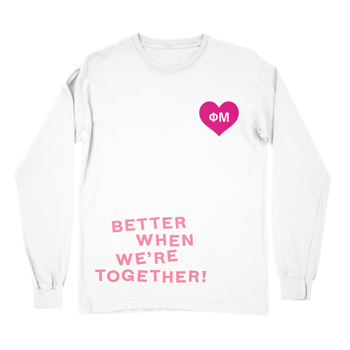 B-Greek - Better Together Tee - Phi Mu