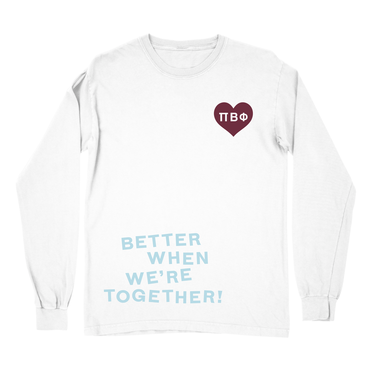 B-Greek - Better Together Tee - Pi Beta Phi