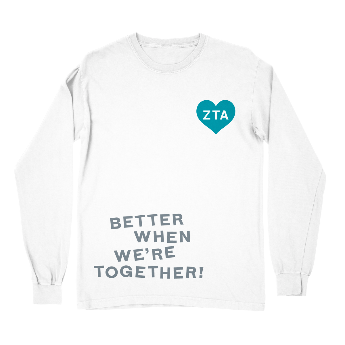 B-Greek - Better Together Tee - Zeta Tau Alpha