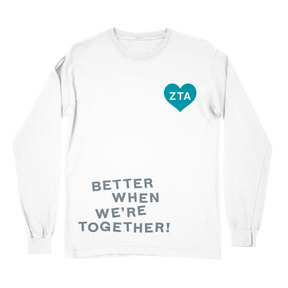 B-Greek - Better Together Tee - Zeta Tau Alpha