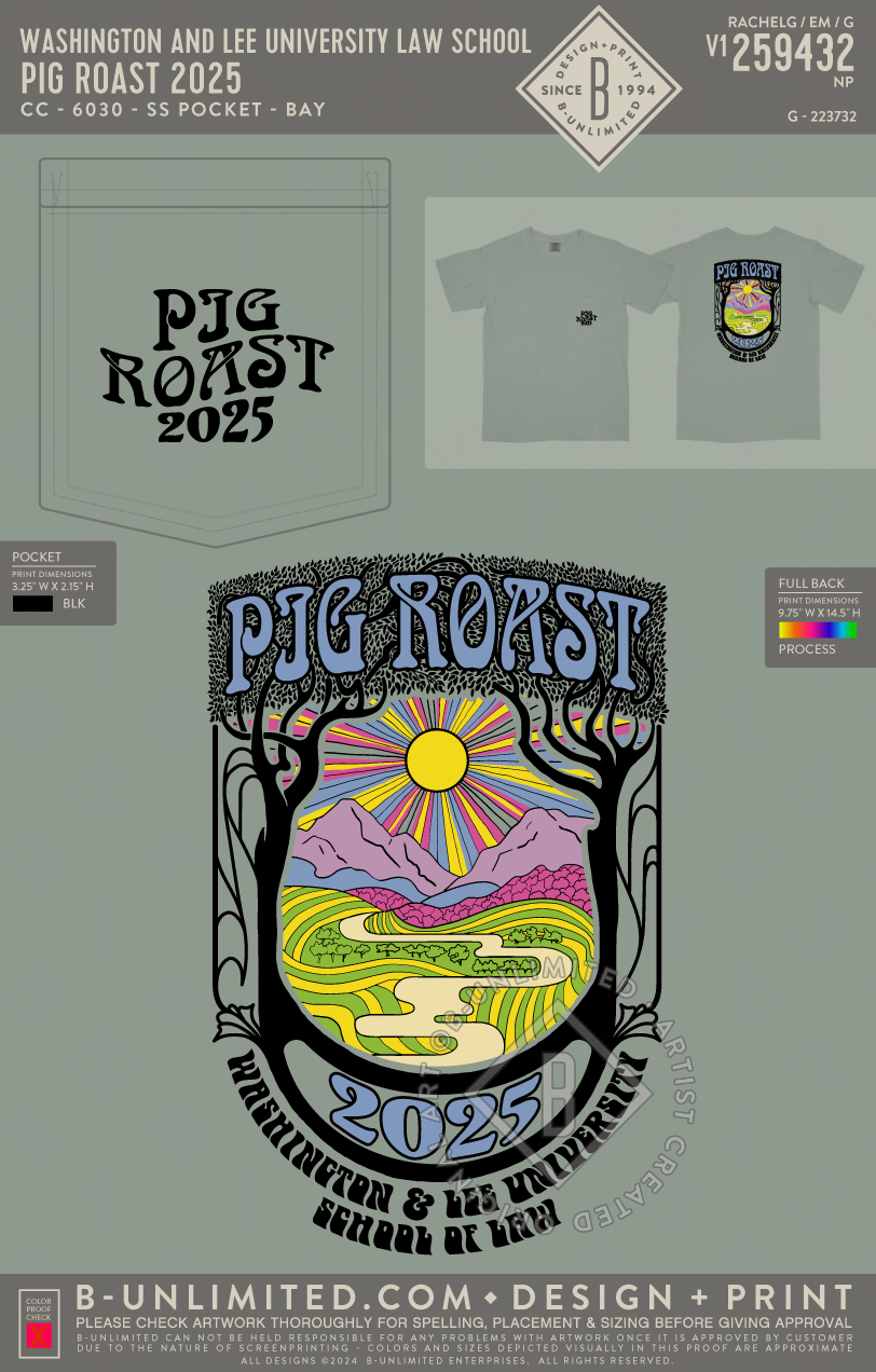 Washington and Lee University Law School - Pig Roast 2025 - CC - 6030 - SS Pocket - Bay