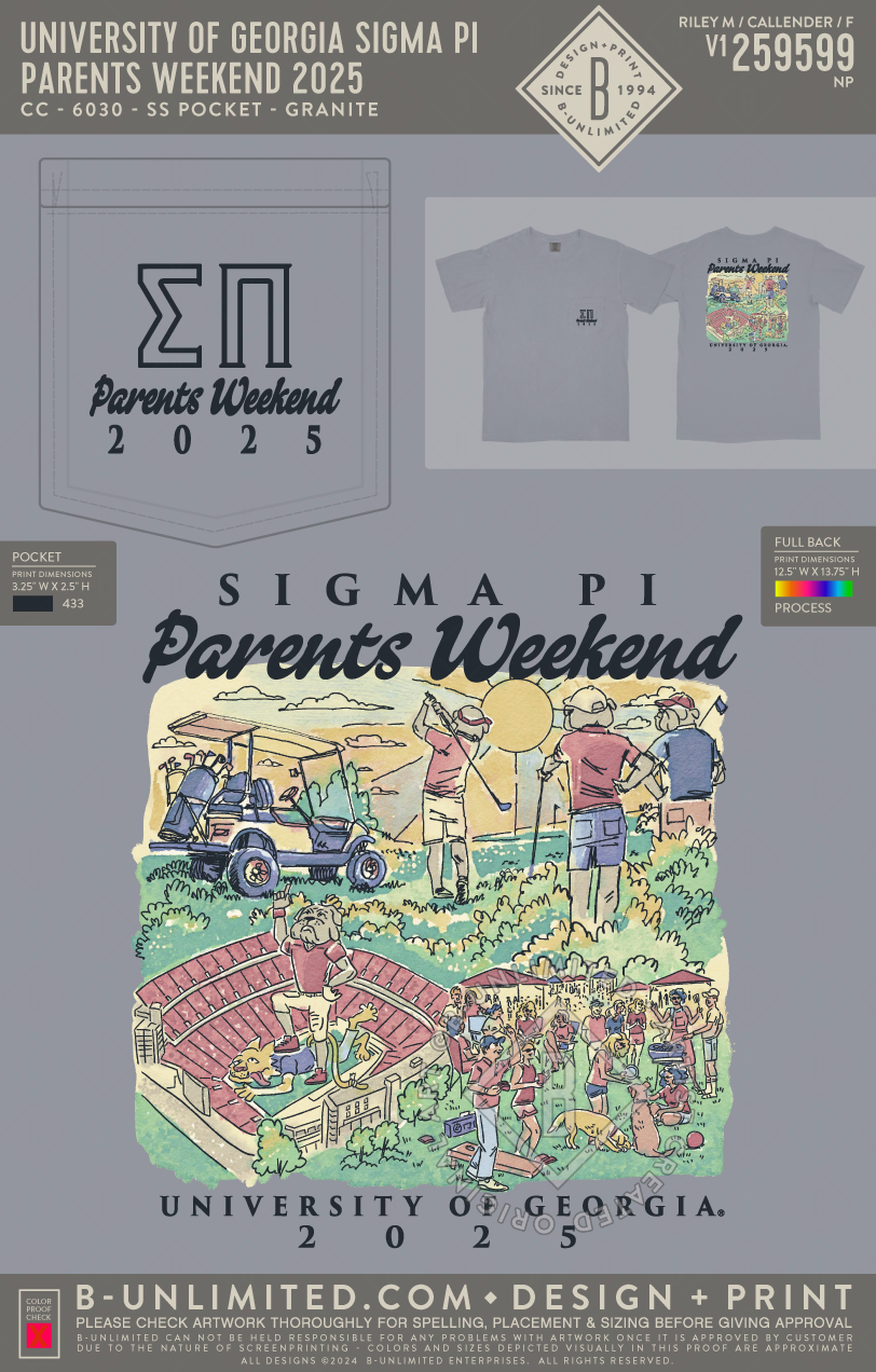 UGA Sigma Pi - Parents Weekend 2025 - CC - 6030 - SS Pocket - Granite