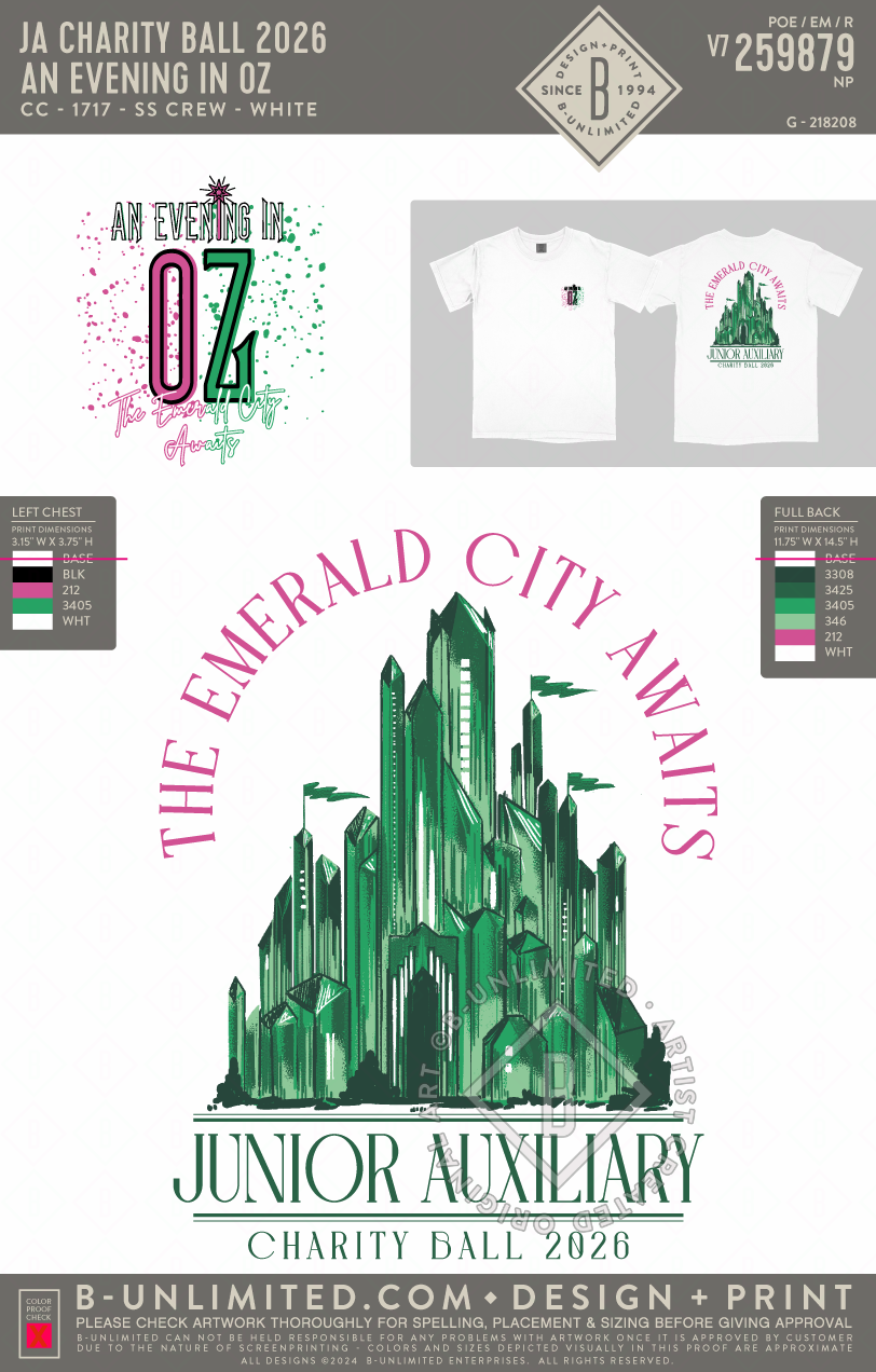 JA Charity Ball 2026 - An Evening in OZ - CC - 1717 - SS Crew - White