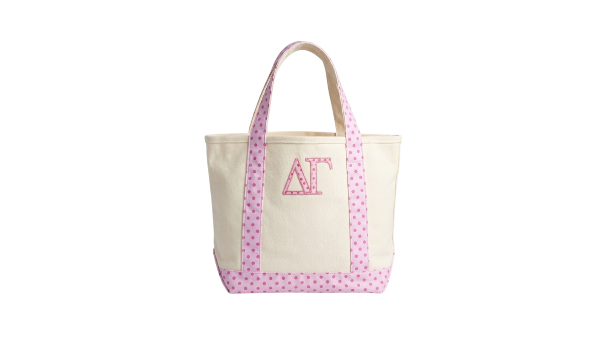 B-Unlimited Greek - Dots for Days Tote DG