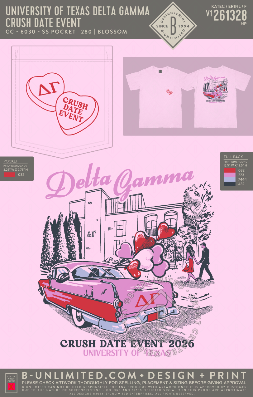University of Texas Delta Gamma - Crush Date Event (EOS26) - CC - 6030 - SS Pocket - Blossom