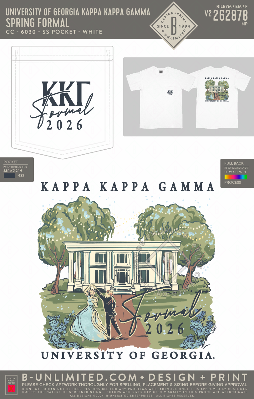 UGA KKG - Spring Formal(EOS26) - CC - 6030 - SS Pocket - White