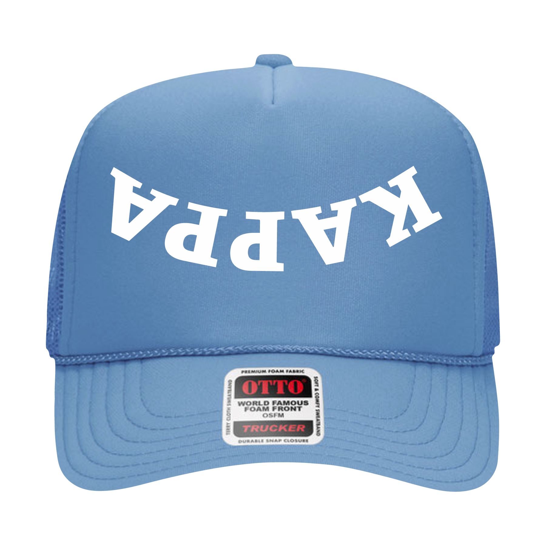 Kollege - Convention Kappa Hat - Otto Cap - 39-165 - Foam Trucker Hat - Col. Blue