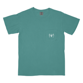 Kollege - Concert Shirt - Seafoam Pocket Tee
