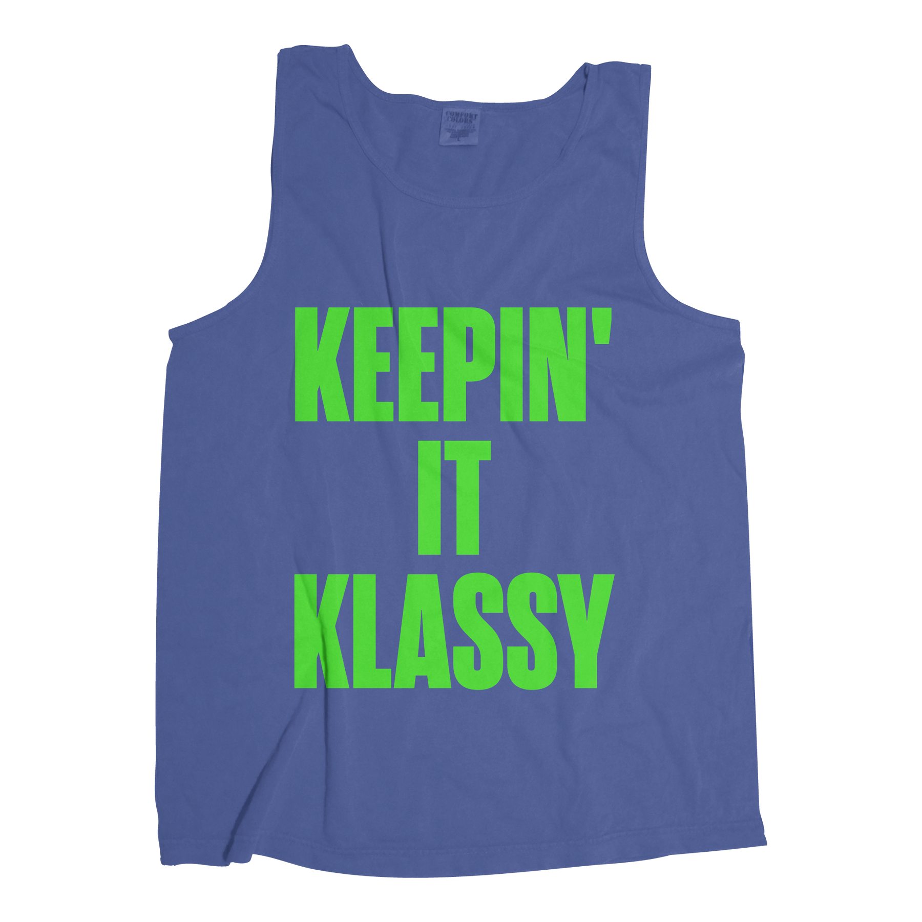 Kollege - The Hannah Lee - CC - 9360 - Tank Top - Flo Blue