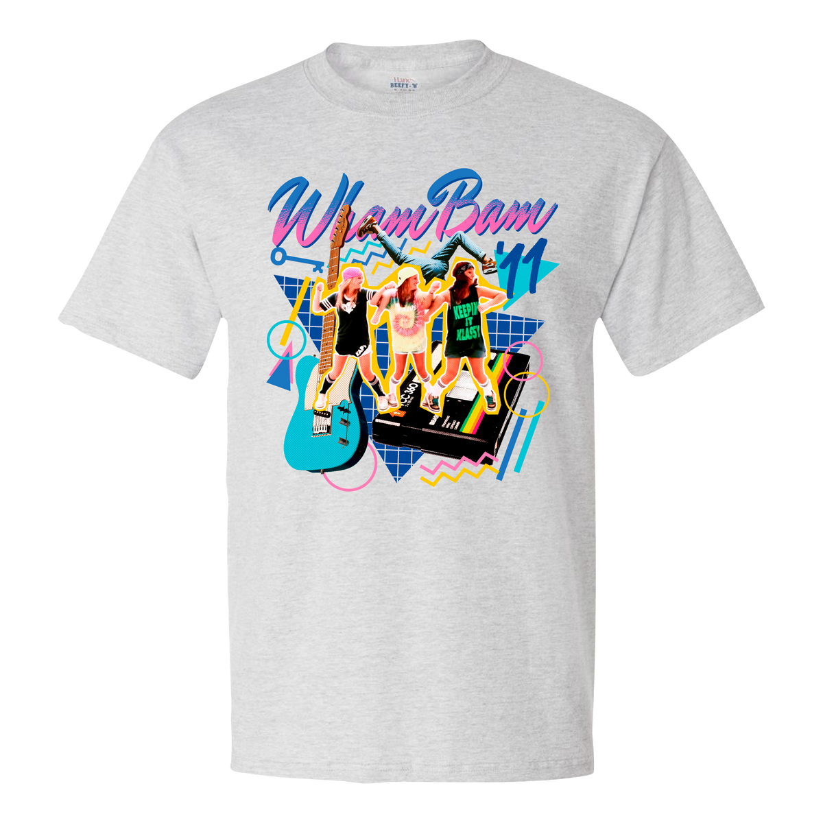 Kollege - The Retro Tee - Hanes - 5180 - SS Beefy Crew - Ash