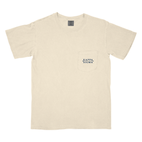B-Unlimited Greek - - Red, White, and Blue - Kappa Sigma - CC - 6030 - SS Pocket - Ivory
