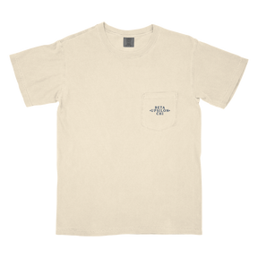 B-Unlimited Greek - Red, White, and Blue - Beta Upsilon Chi - CC - 6030 - SS Pocket - Ivory