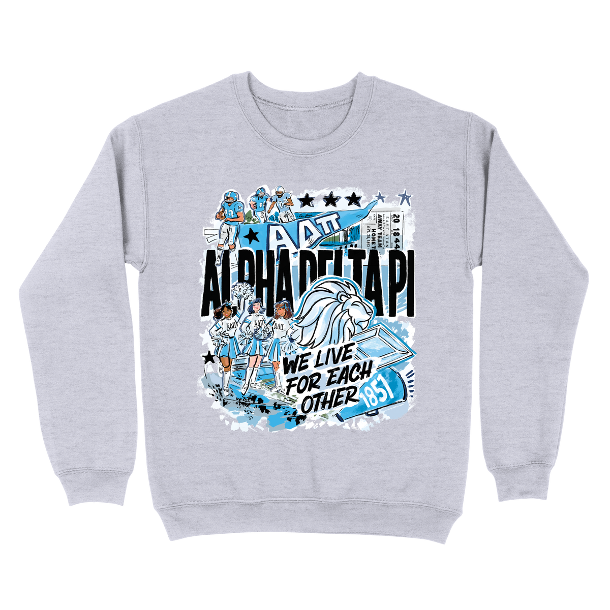 B-Unlimited Greek - Chapter Spirit Crewneck - Alpha Delta Pi