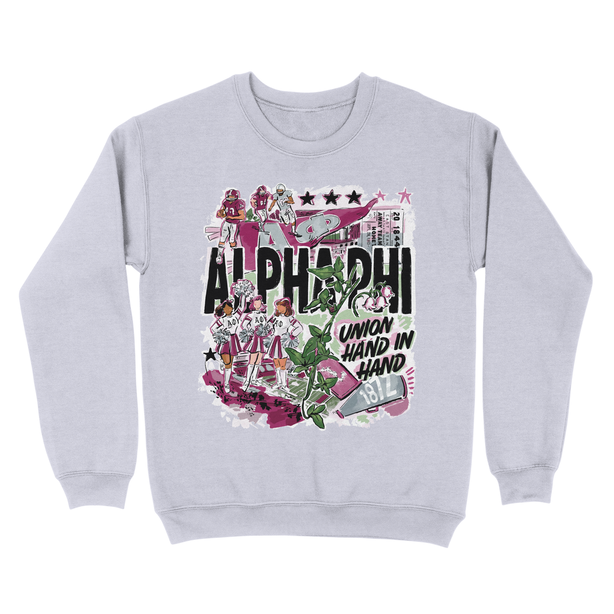 B-Unlimited Greek - Chapter Spirit Crewneck - Alpha Phi