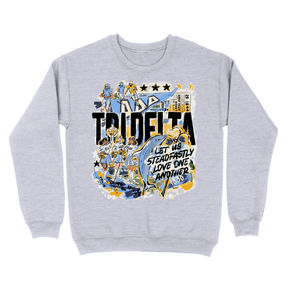 B-Unlimited Greek - Chapter Spirit Crewneck - Delta Delta Delta