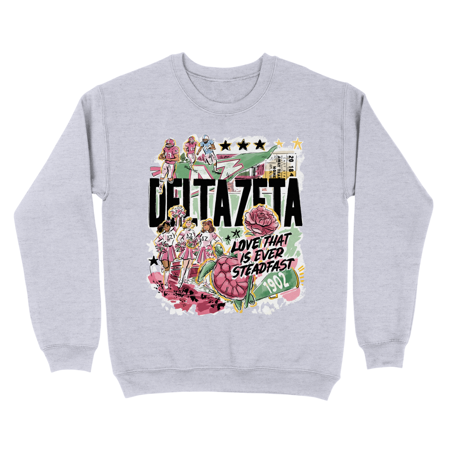 B-Unlimited Greek - Chapter Spirit Crewneck - Delta Zeta