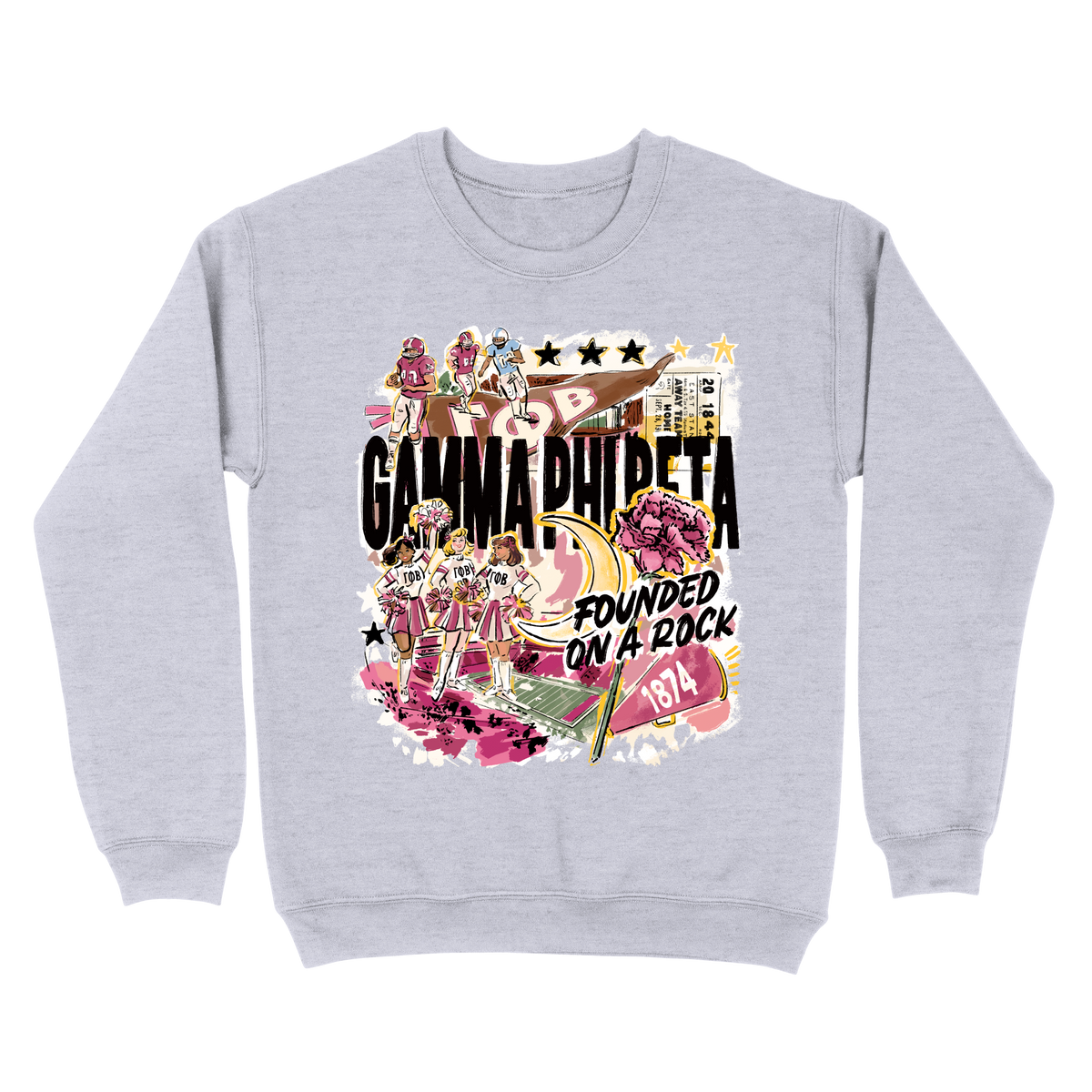 B-Unlimited Greek - Chapter Spirit Crewneck - Gamma Phi Beta