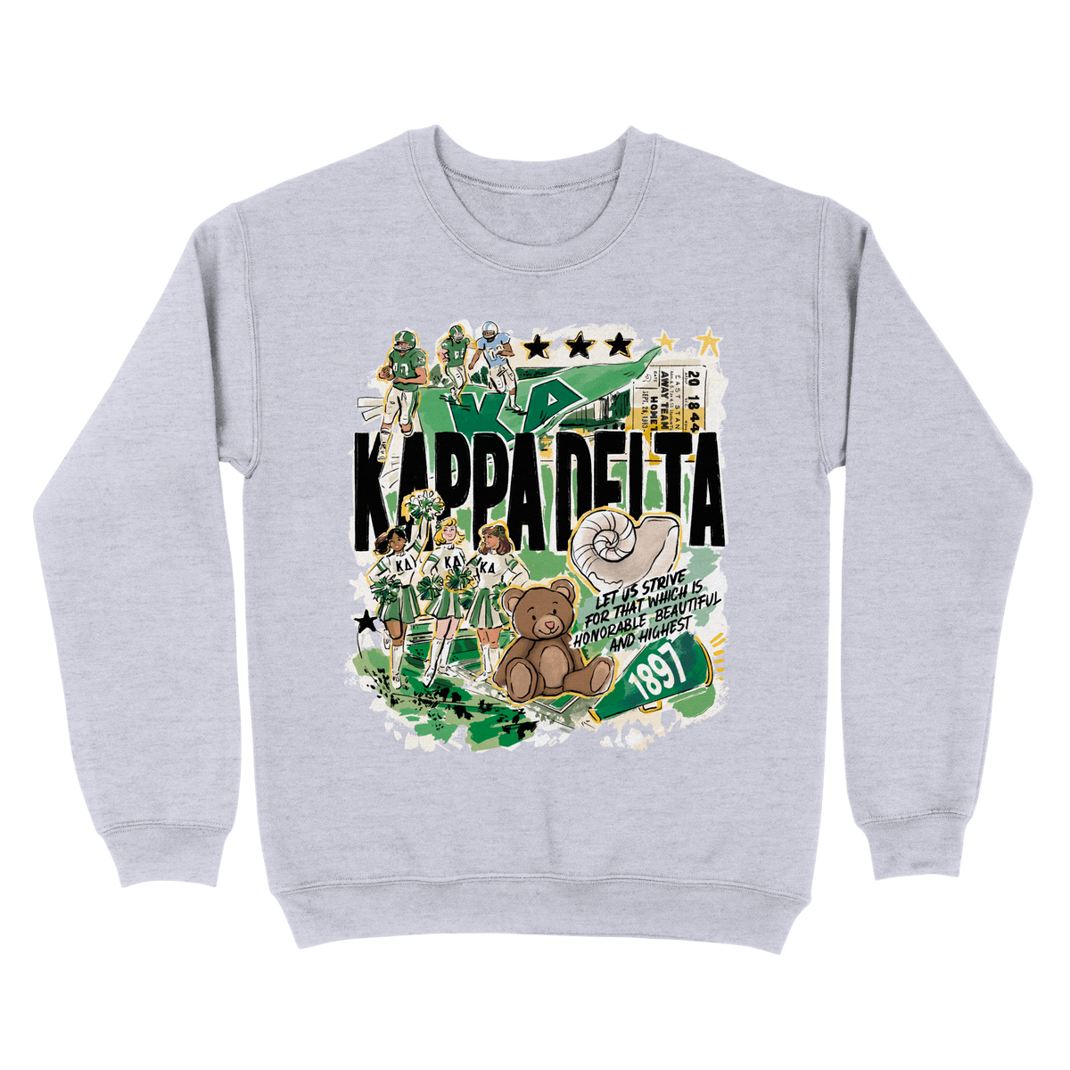 B-Unlimited Greek - Chapter Spirit Crewneck - Kappa Delta