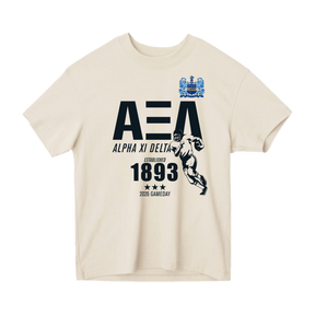 B-Unlimited Greek - Football Champs Tee - Alpha Xi Delta